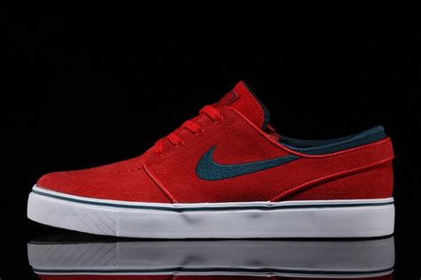 nike sb zoom stefan janoski herren lederschuhe rot|nike sb zoom janoski canvas.